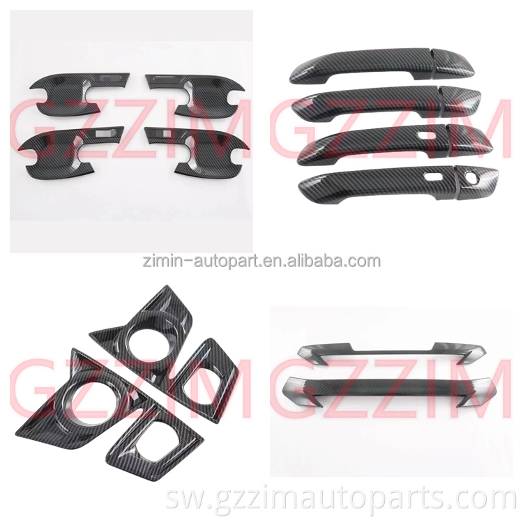 Dmax 2020 chrome kit full kits cover trim for D-max 2020 2021 exterior accessories plastic